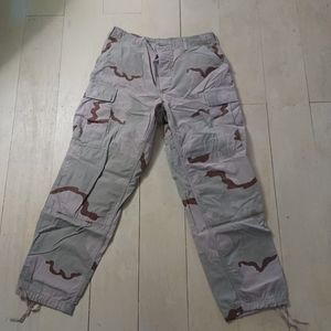 Army cargo pants.